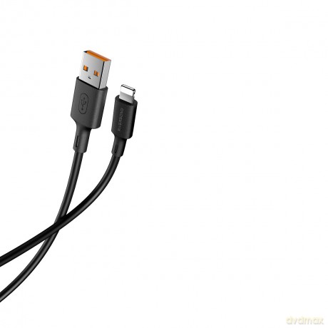 Riversong kabel Zeta USB - Lightning 1,0m 2,4A czarny CL118