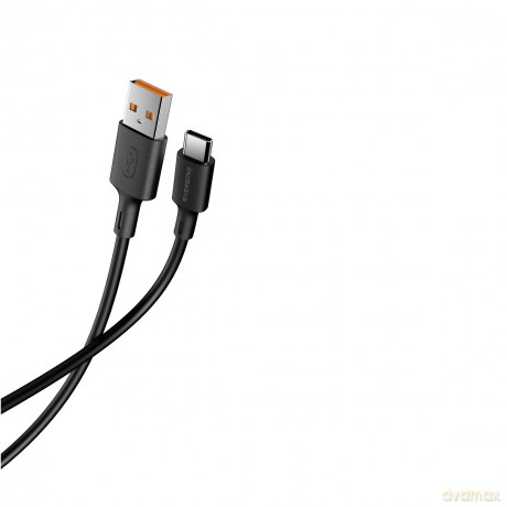 Riversong kabel Zeta USB - USB-C 1,0m 2,4A czarny CT118
