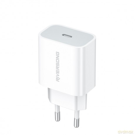 Riversong ładowarka sieciowa PowerKub 20 1x USB-C 20W biała AD75