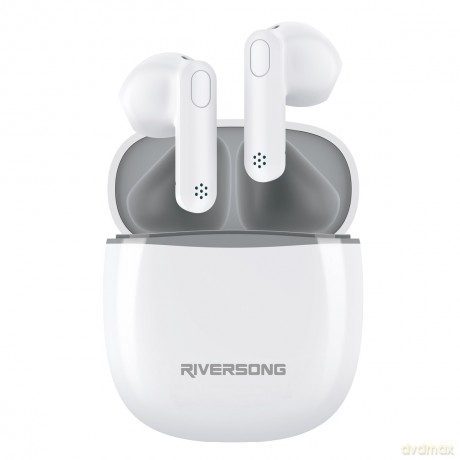 Riversong słuchawki Bluetooth Air X26 TWS białe EA173