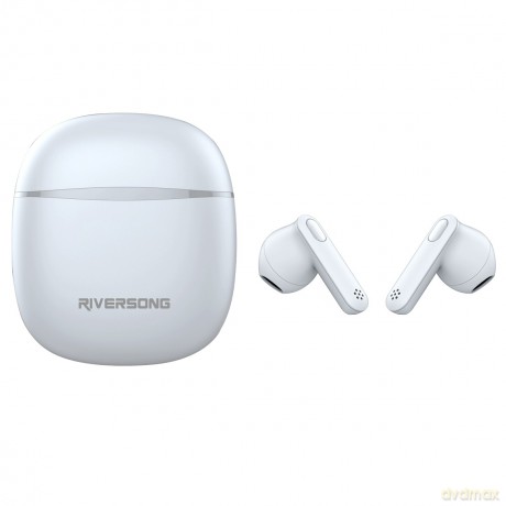 Riversong słuchawki Bluetooth Air X26 TWS białe EA173