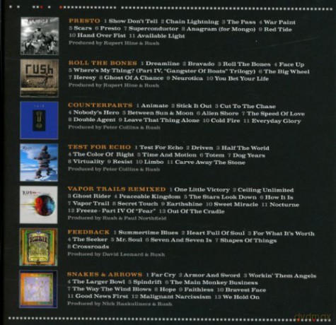 Rush: The Studio Albums 1989-2007 [7CD]
