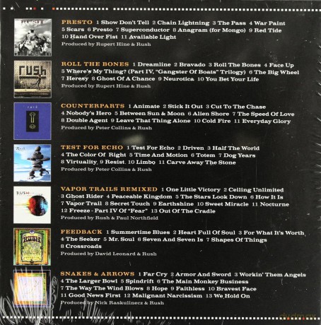 Rush: The Studio Albums 1989-2007 [7CD]
