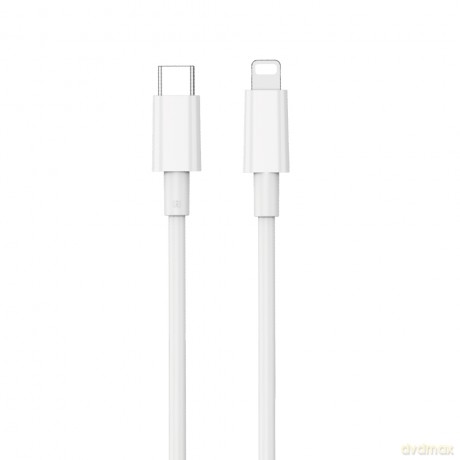 WIWU kabel C008 USB-C - Lightning 1,2 m 30W biały