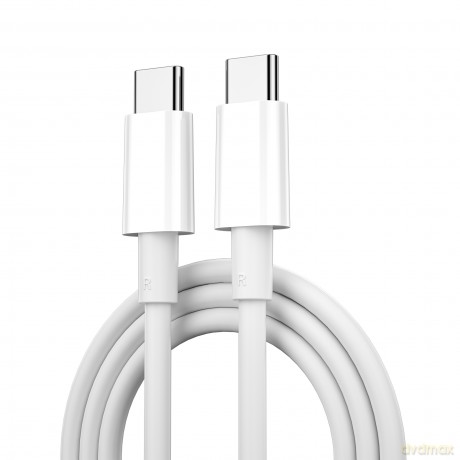 WIWU kabel C008 USB-C - USB-C 1,2 m 100W biały