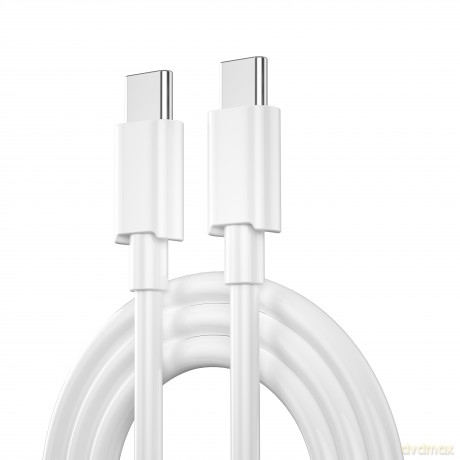 WIWU ładowarka sieciowa Wi-U001 PD 20W 1x USB-C biała + kabel USB-C - USB-C