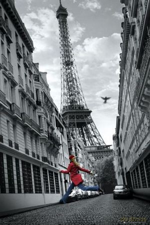 Paryż (Skipping Girl) [PLAKAT]