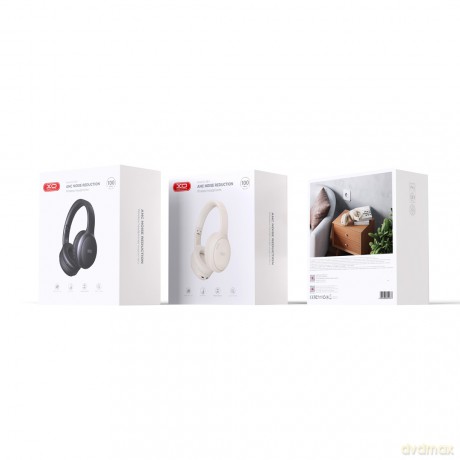 XO słuchawki Bluetooth BE41 czarne nauszne ANC