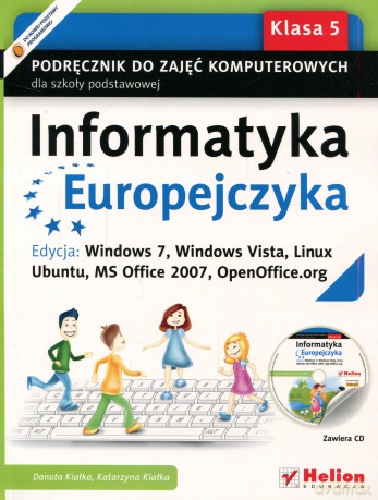 Informatyka Europejczyka. podręcznik SP Kl.5 [KSIĄŻKA]+[CD]