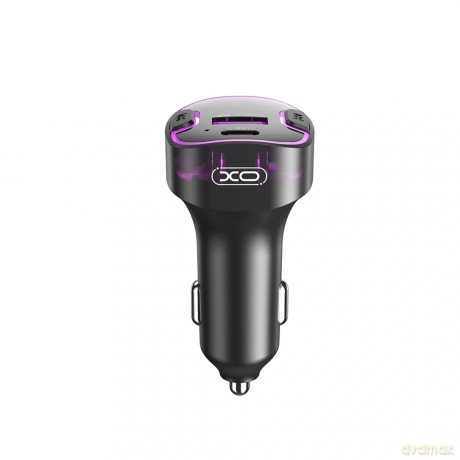 XO transmiter FM BCC12 Bluetooth MP3 ładowarka samochodowa 3,1A czarna