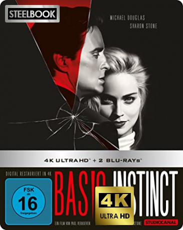 Basic Instinct (Nagi instynkt) (steelbook) [Blu-Ray 4K]+[Blu-Ray]