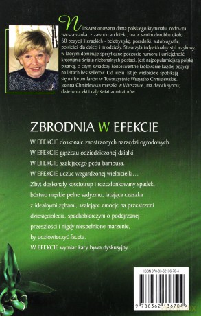 Zemsta w efekcie (Zbrodnia w efekcie) - Joanna Chmielewska [KSIĄŻKA]