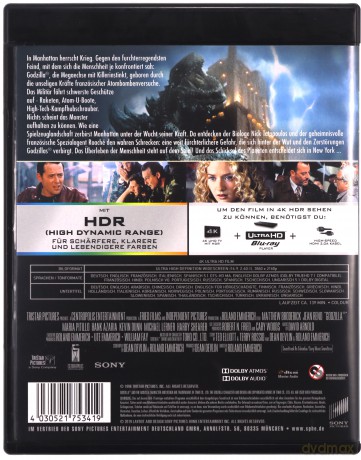Godzilla [Blu-Ray 4K]