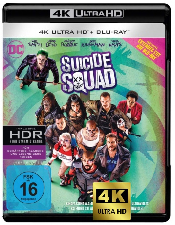 Suicide Squad (Legion samobójców) [Blu-Ray 4K]+[Blu-Ray]