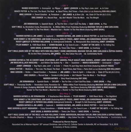 Warren Haynes: Warren Haynes Presents The Benefit Concert Volume 20 [2xBlu-Ray]+[3CD]