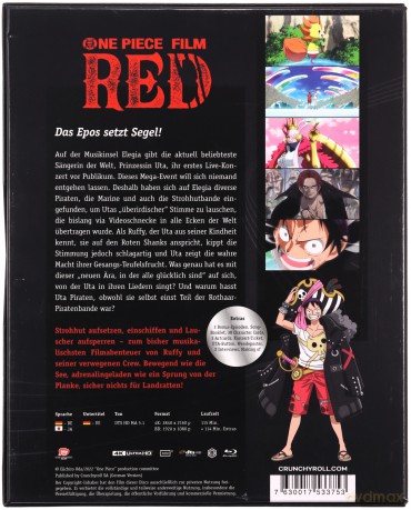 One Piece Film: Red [Blu-Ray 4K]+[Blu-Ray]