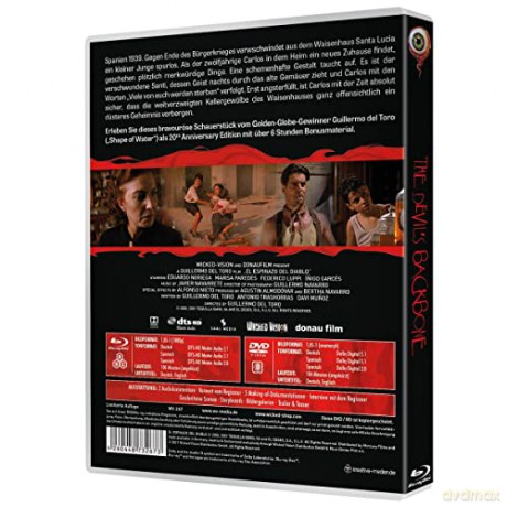 The Devil's Backbone (Kręgosłup diabła) [Blu-Ray]+[DVD]