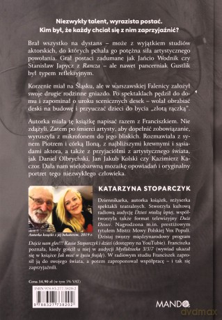 Franciszek Pieczka Portret intymny - Katarzyna Stoparczyk [KSIĄŻKA]