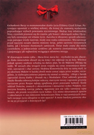 Kochankowie Burzy (Tom 9) Morze krwi, morze łez - Elżbieta Gizela Erban [KSIĄŻKA]