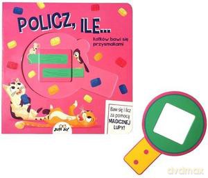 Policz ile... (książka z magiczną lupą) - Paolo Mancini, Luca Leone [KSIĄŻKA]