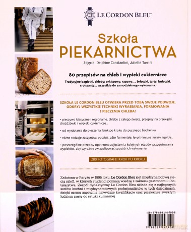 Szkoła piekarnictwa. 80 przepisów na chleb i wypieki cukiernicze [KSIĄŻKA]