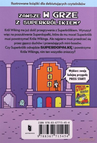 Wciśnij START! Superkrólik na dopałce - Thomas Flintham [KSIĄŻKA]