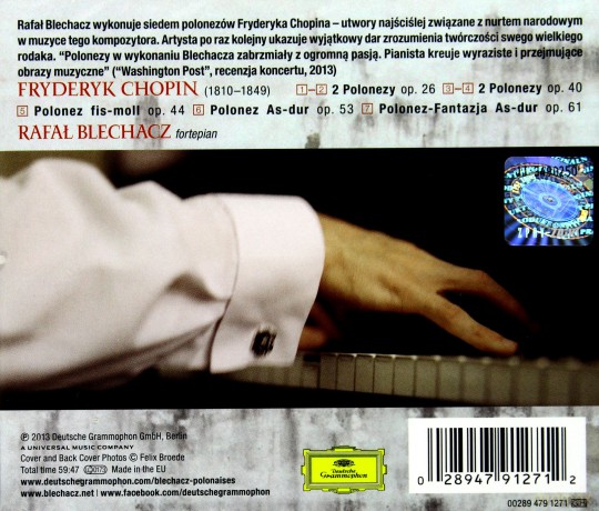 Rafał Blechacz: Chopin Polonezy (PL) [CD]