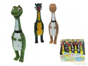 Dinozaur 32cm ściskany, dźwięk 3 rodzaje 4237/38/39, mix