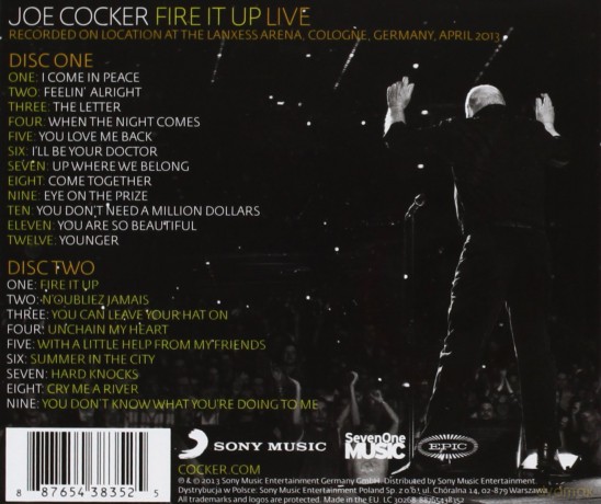 Joe Cocker: Fire It Up - Live [2CD]