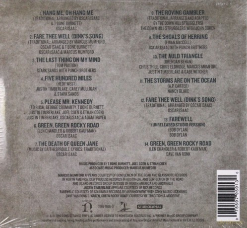 Inside Llewyn Davis soundtrack (Co Jest Grane, Davis?) [CD]