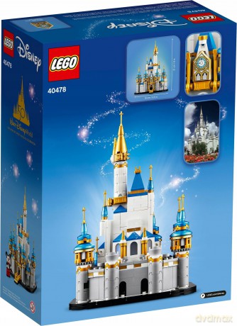 LEGO 40478 DISNEY Miniaturowy zamek Disneya [KLOCKI]
