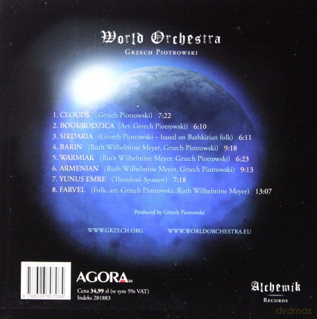 Grzech Piotrowski - World Orchestra (digibook) [CD]