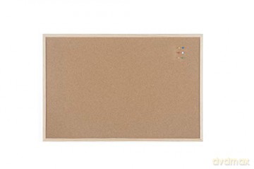 Tablica korkowa BI-OFFICE, 90x60cm, rama drewniana GMC070012010