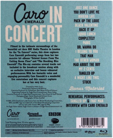 Caro Emerald: In Concert [Blu-Ray]