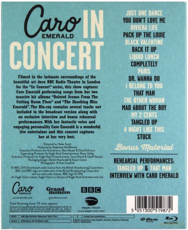 Caro Emerald: In Concert [Blu-Ray]