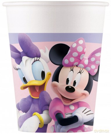 Kubeczki papierowe Minnie Junior 200ml 8szt