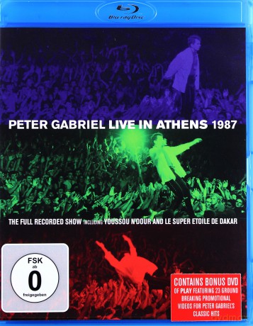 Peter Gabriel: Live In Athens 1987 [Blu-Ray]+[DVD]