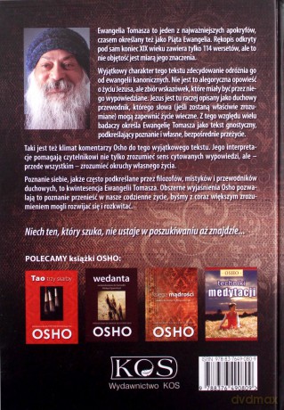 Ewangelia Tomasza - Osho [KSIĄŻKA]
