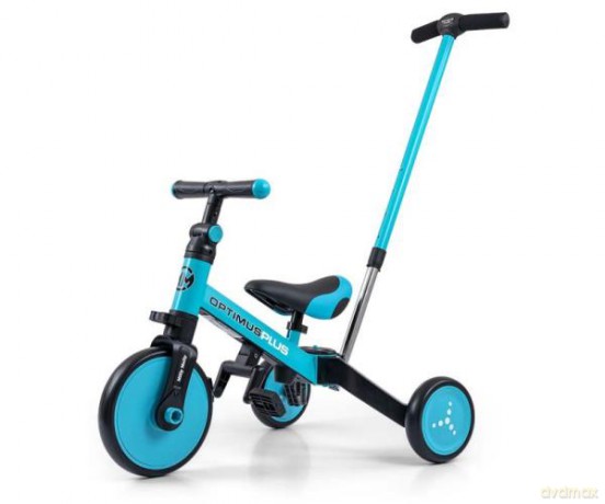 Rowerek 4w1 Optimus Plus blue/niebieski 5305
