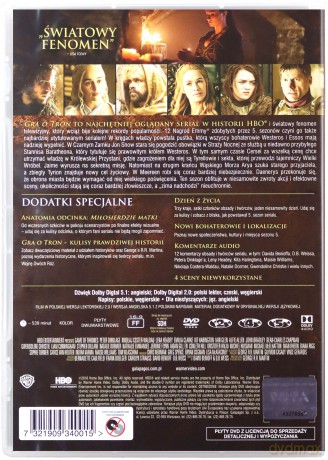 Gra o tron sezon 5 [5DVD]