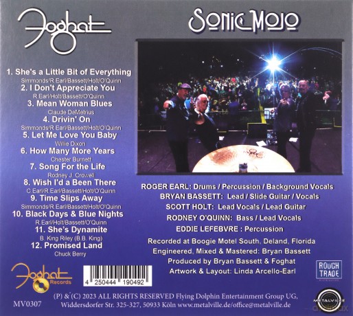 Foghat: Sonic Mojo (digipack) [CD]