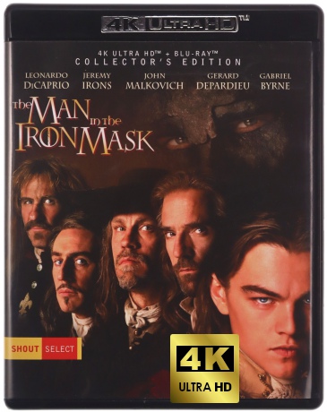 The Man in the Iron Mask (Człowiek w żelaznej masce) [Blu-Ray 4K]+[Blu-Ray]