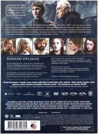 Gra o tron sezon 6 [5DVD]