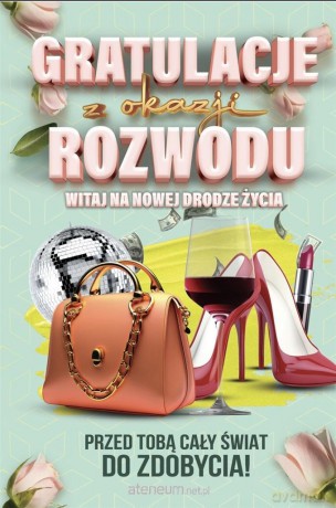 Karnet Rozwód Damski z zawieszką