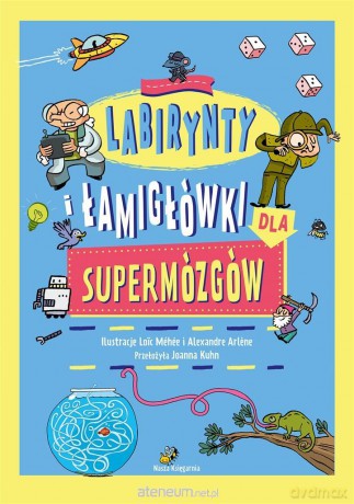 Labirynty i łamigłówki dla supermózgów - Loc Mhe, Loc Mhe, Alexandre Arlne, Alexandre Arlne, Kuhn Kuhn [KSIĄŻKA]