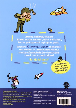 Labirynty i łamigłówki dla supermózgów - Loc Mhe, Loc Mhe, Alexandre Arlne, Alexandre Arlne, Kuhn Kuhn [KSIĄŻKA]
