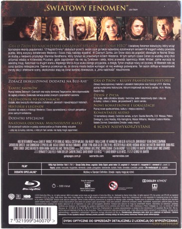 Gra o tron sezon 5 [4xBlu-Ray]