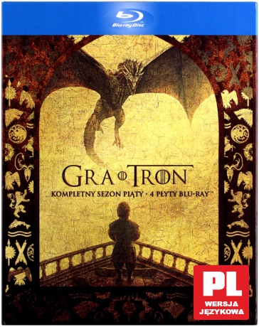 Gra o tron sezon 5 [4xBlu-Ray]