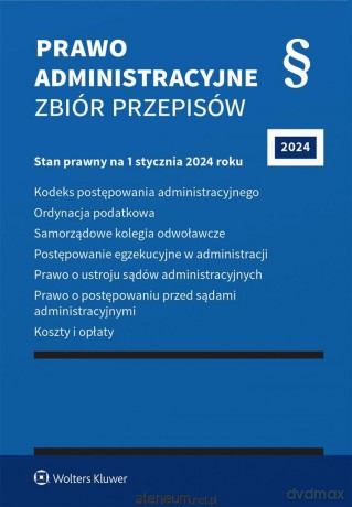Prawo administracyjne. Zbiór przepisów w.43 [KSIĄŻKA]