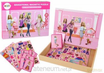 Puzzle magnetyczne z motywem lalki [PUZZLE]